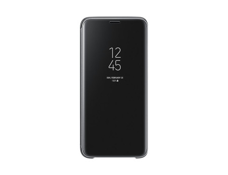 Кожени калъфи Кожени калъфи за Samsung  Калъф тефтер огледален CLEAR VIEW за Samsung Galaxy S7 G930 черен